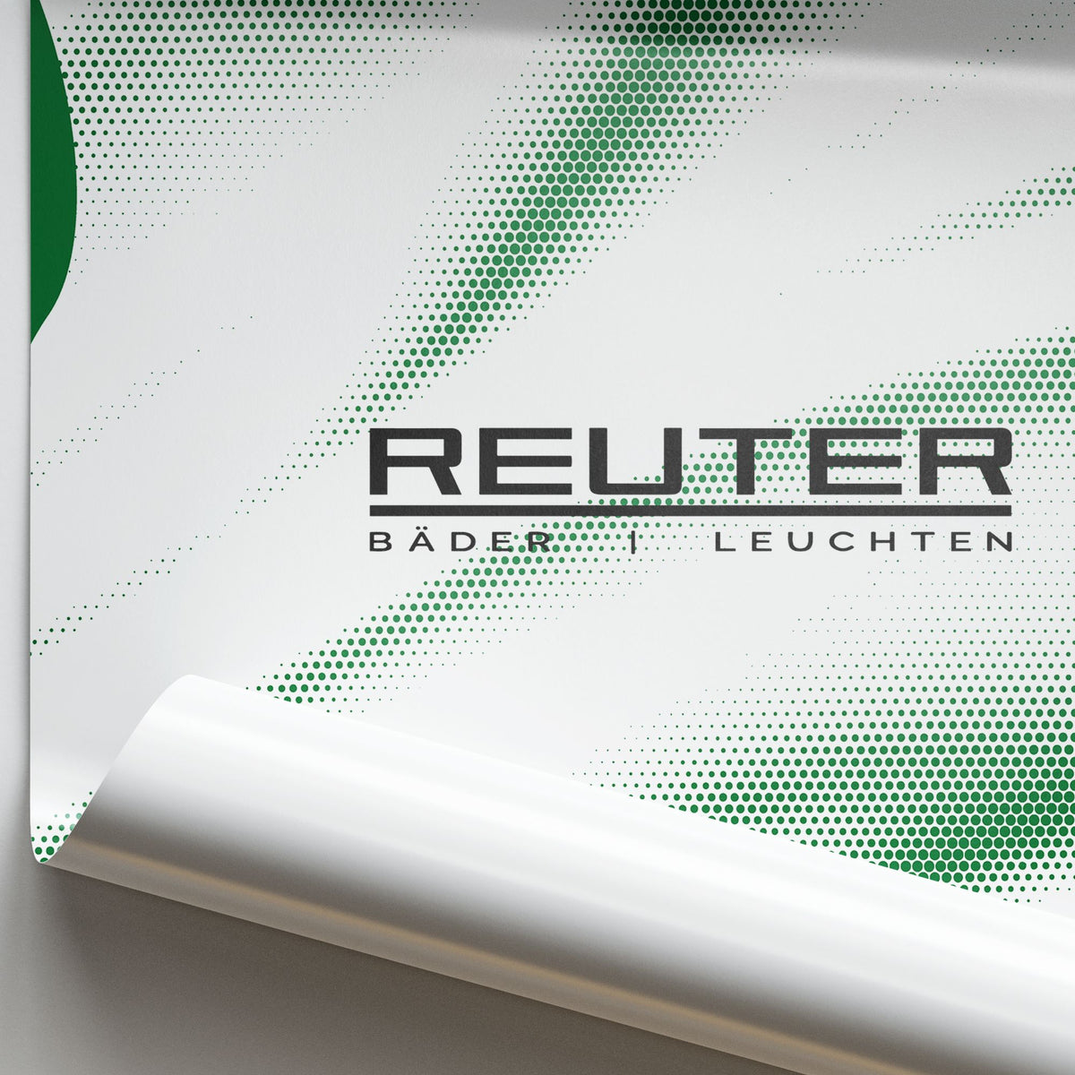 Print with the Borussia Mönchengladbach 2026-27 Home football shirt design by RIPA Football