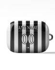 AirPods case with the Botafogo 2026 Home football shirt design by RIPA Football