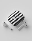 AirPods case with the Botafogo 2026 Home football shirt design by RIPA Football