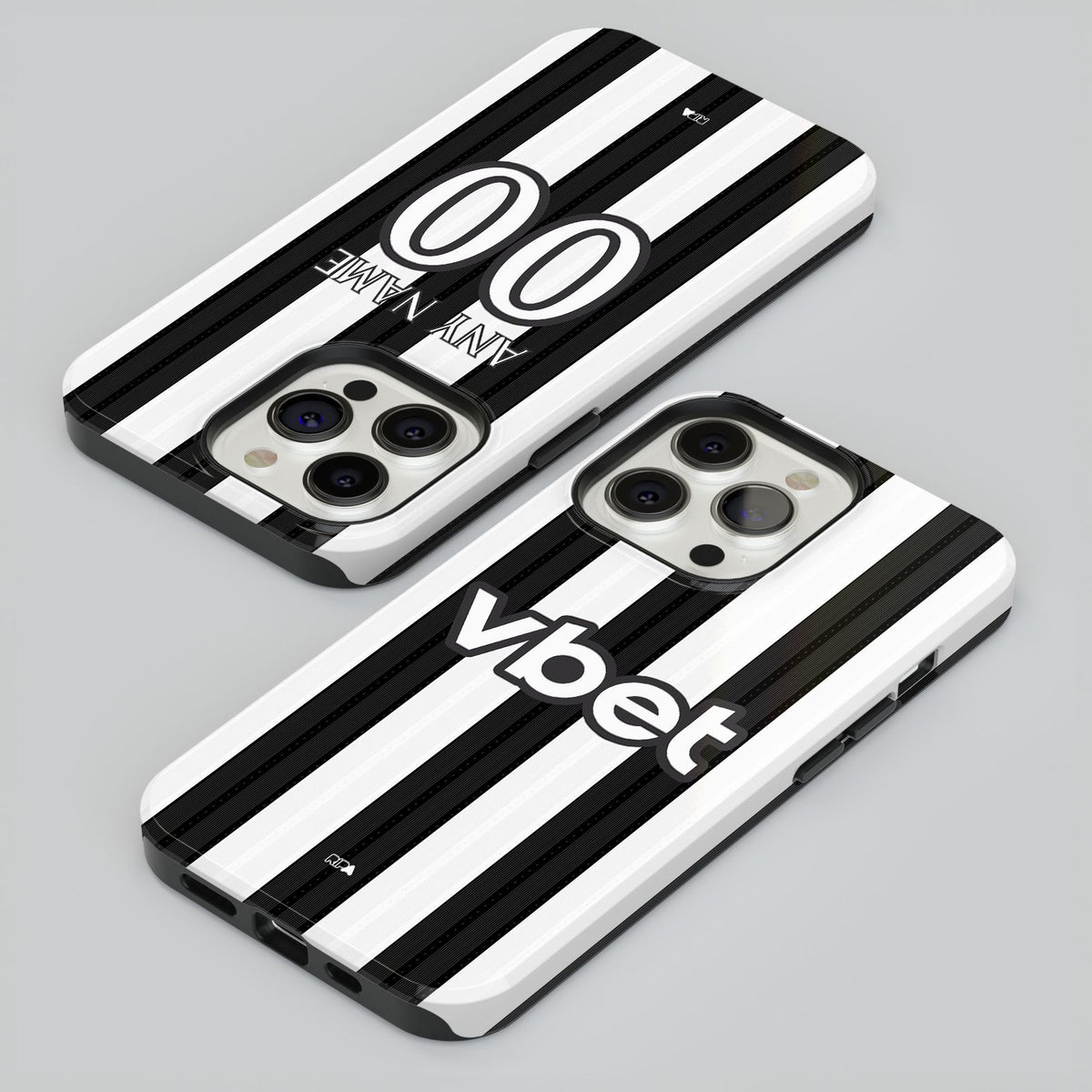 Phone case with the Botafogo 2026 Home football shirt design by RIPA Football