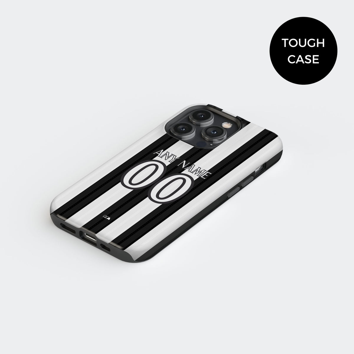 Phone case with the Botafogo 2026 Home football shirt design by RIPA Football