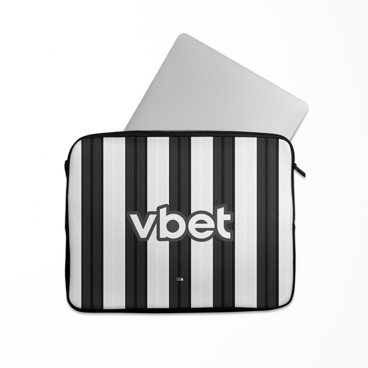 Laptop sleeve with the Botafogo 2026 Home football shirt design by RIPA Football