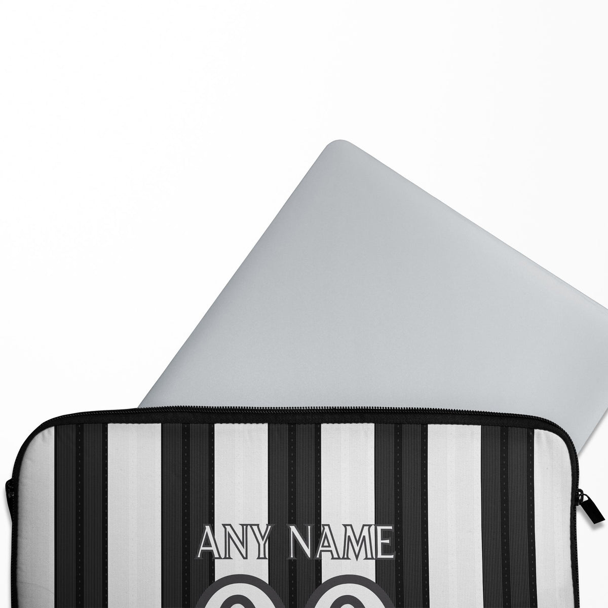 Laptop sleeve with the Botafogo 2026 Home football shirt design by RIPA Football