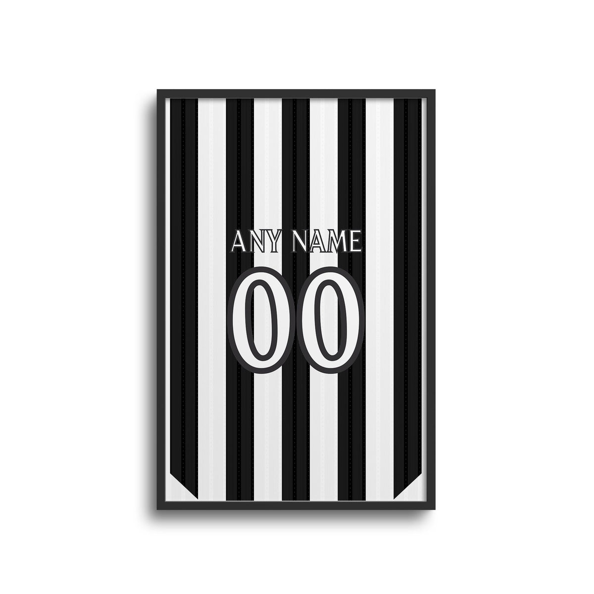 Print with the Botafogo 2026 Home football shirt design by RIPA Football