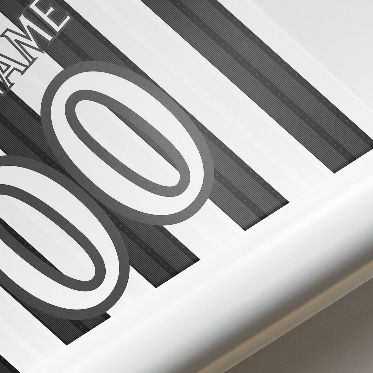 Print with the Botafogo 2026 Home football shirt design by RIPA Football