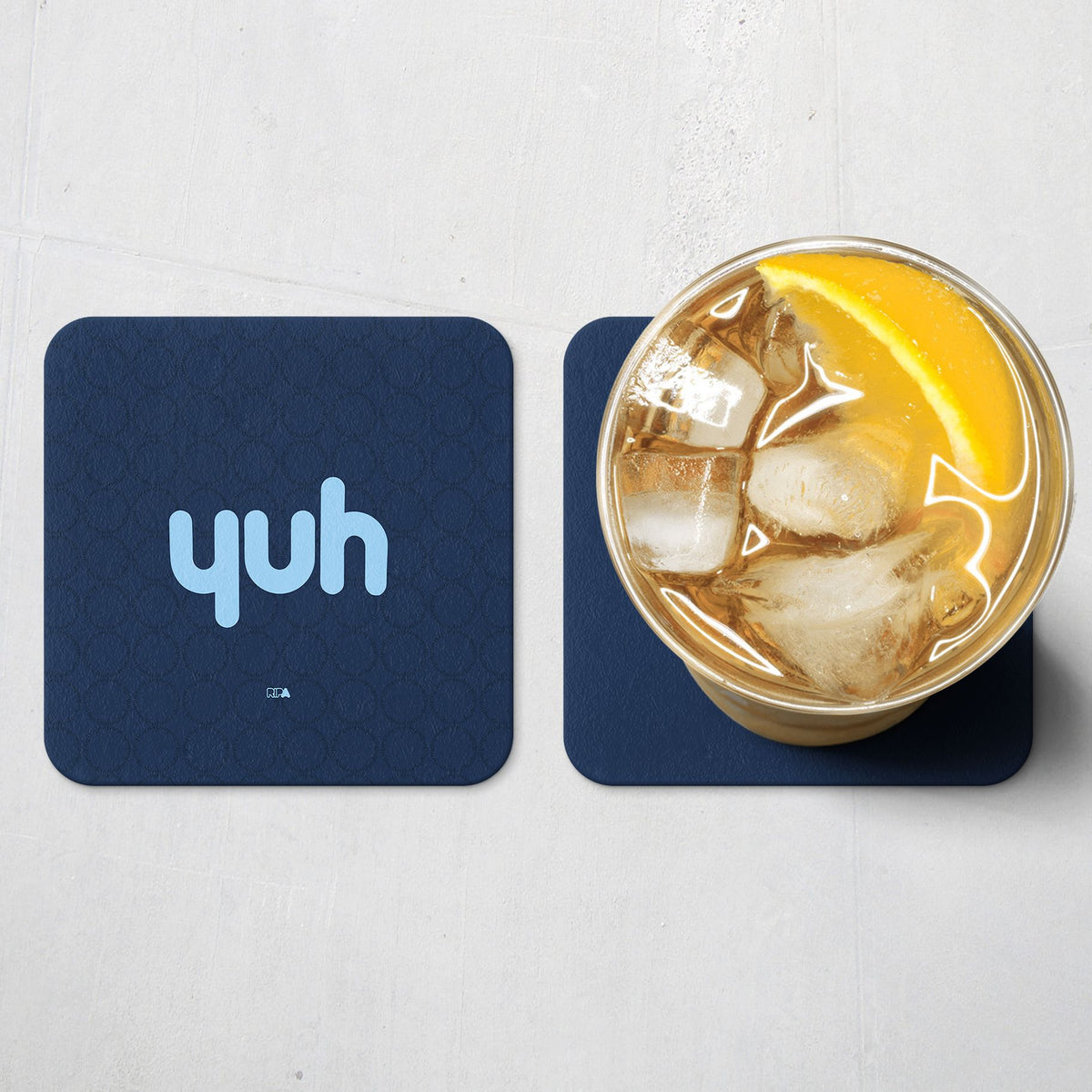 Coaster with the Young Boys 2026-27 Third football shirt design by RIPA Football