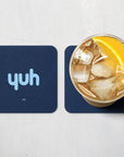 Coaster with the Young Boys 2026-27 Third football shirt design by RIPA Football