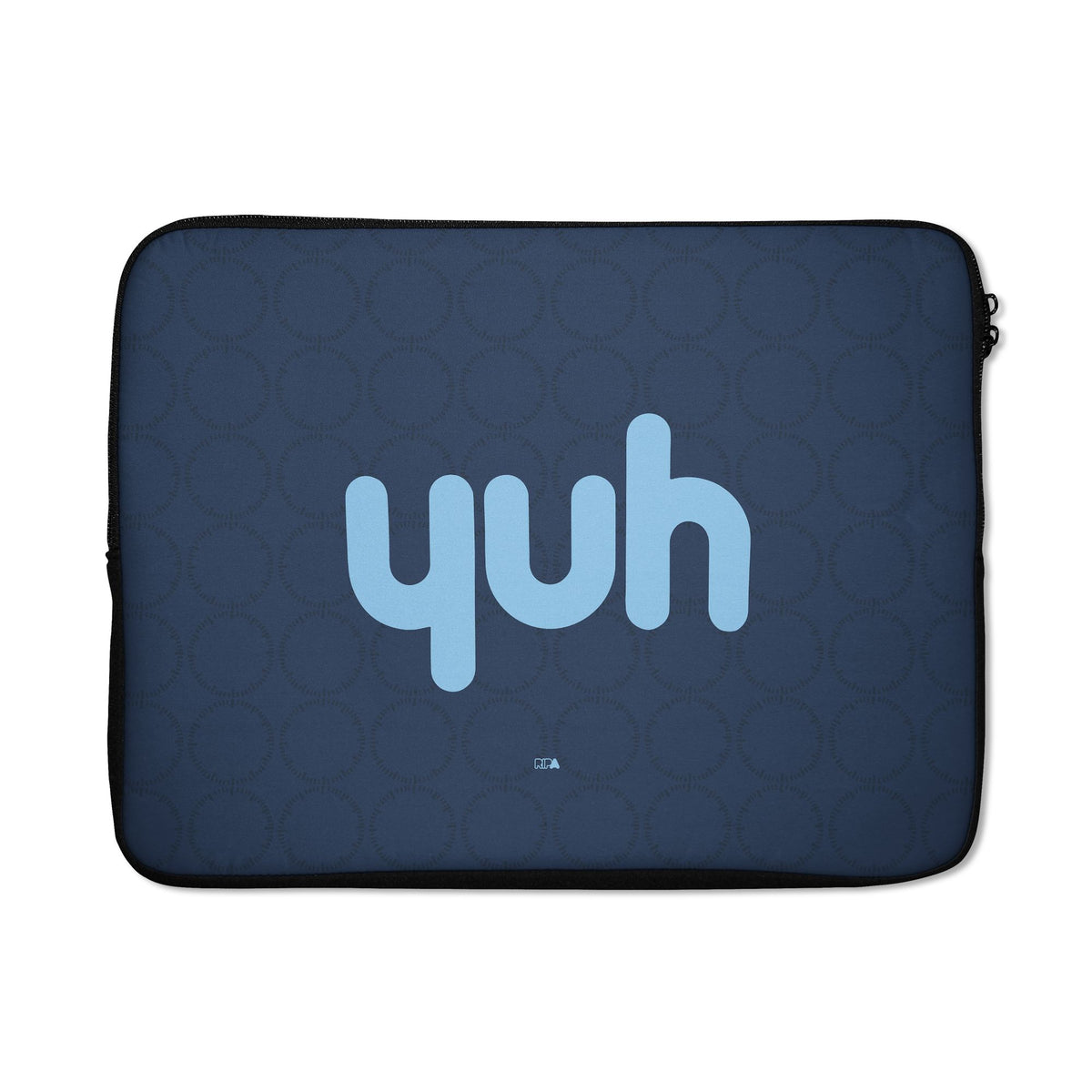Laptop sleeve with the Young Boys 2026-27 Third football shirt design by RIPA Football