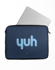 Laptop sleeve with the Young Boys 2026-27 Third football shirt design by RIPA Football