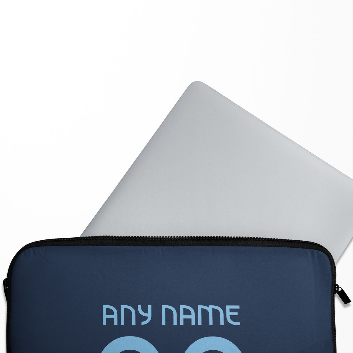Laptop sleeve with the Young Boys 2026-27 Third football shirt design by RIPA Football