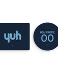 Mouse pad with the Young Boys 2026-27 Third football shirt design by RIPA Football