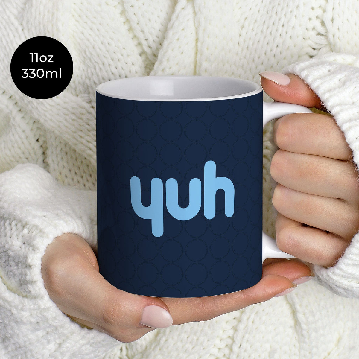 Mug with the Young Boys 2026-27 Third football shirt design by RIPA Football