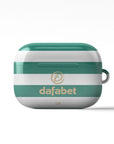 AirPods case with the Celtic 2026-27 Home football shirt design by RIPA Football