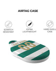 AirTag holder with the Celtic 2026-27 Home football shirt design by RIPA Football