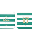 Coaster with the Celtic 2026-27 Home football shirt design by RIPA Football