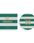 Mouse pad with the Celtic 2026-27 Home football shirt design by RIPA Football
