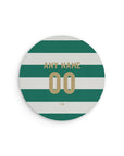 Mouse pad with the Celtic 2026-27 Home football shirt design by RIPA Football