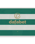 Mouse pad with the Celtic 2026-27 Home football shirt design by RIPA Football