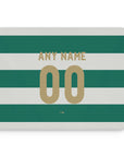 Mouse pad with the Celtic 2026-27 Home football shirt design by RIPA Football