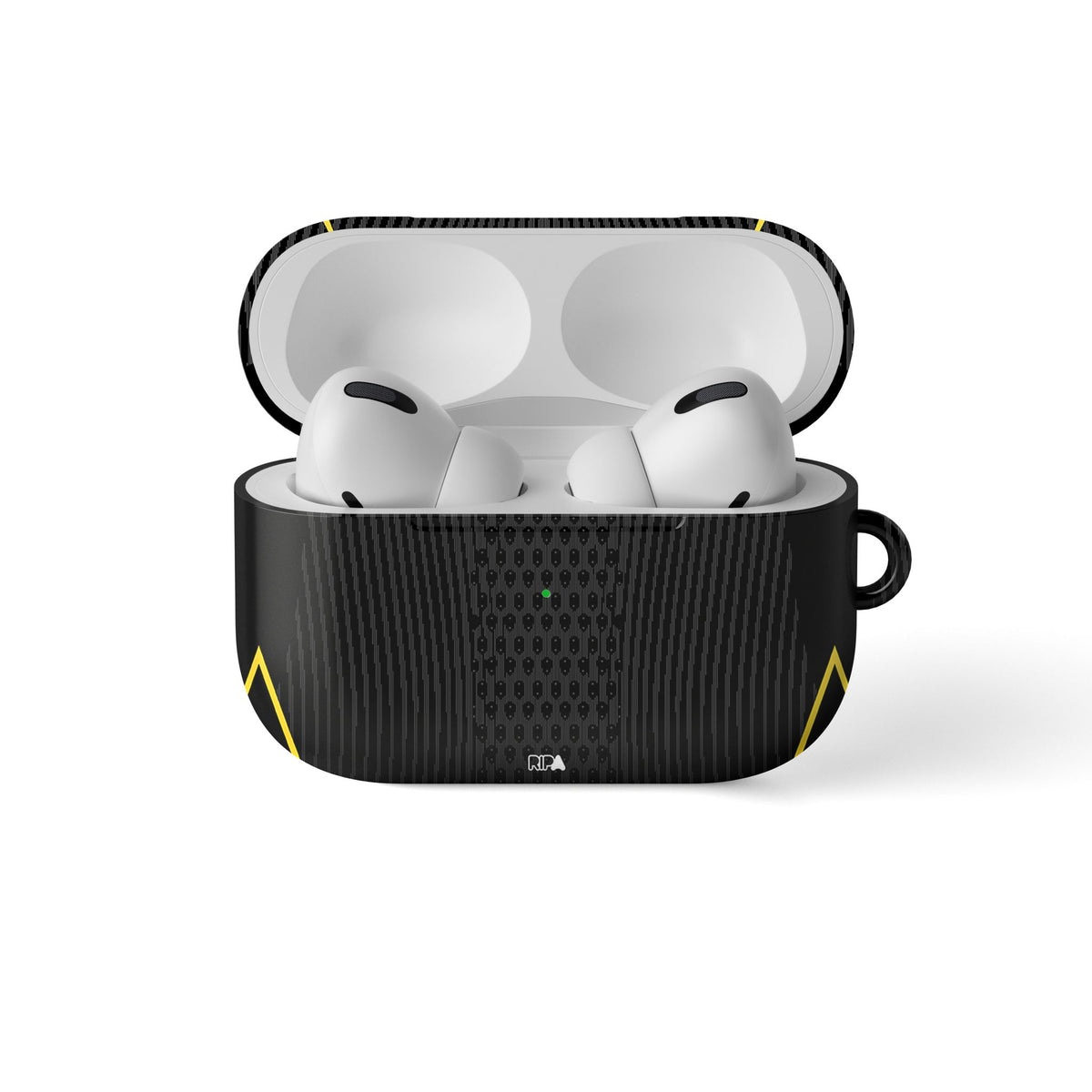 AirPods case with the Chelsea 2026-27 Away football shirt design by RIPA Football