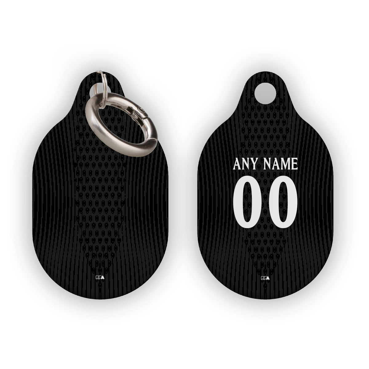 AirTag holder with the Chelsea 2026-27 Away football shirt design by RIPA Football