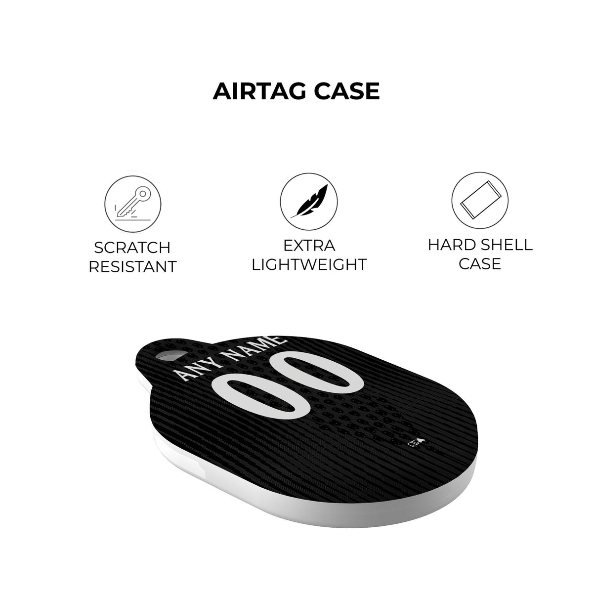 AirTag holder with the Chelsea 2026-27 Away football shirt design by RIPA Football