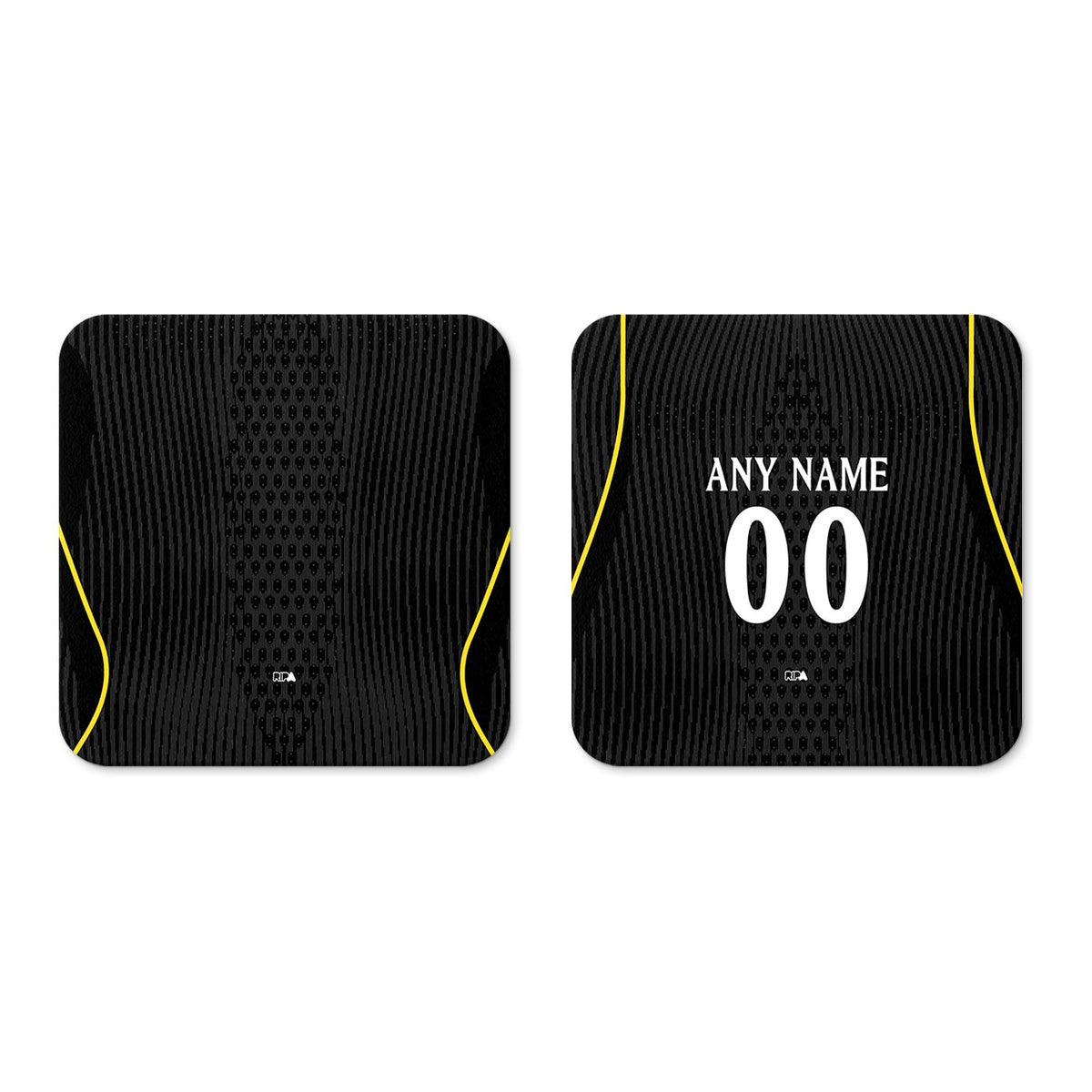 Coaster with the Chelsea 2026-27 Away football shirt design by RIPA Football
