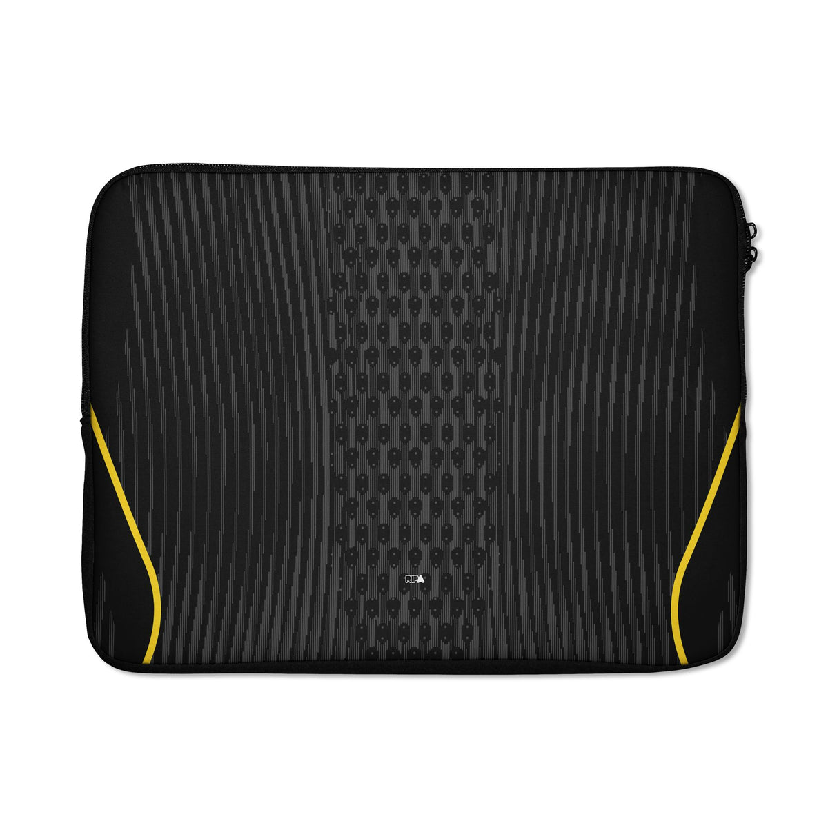 Laptop sleeve with the Chelsea 2026-27 Away football shirt design by RIPA Football
