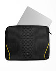 Laptop sleeve with the Chelsea 2026-27 Away football shirt design by RIPA Football