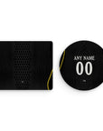 Mouse pad with the Chelsea 2026-27 Away football shirt design by RIPA Football