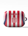 AirPods case with the Chivas Guadalajara 2026-27 Home football shirt design by RIPA Football