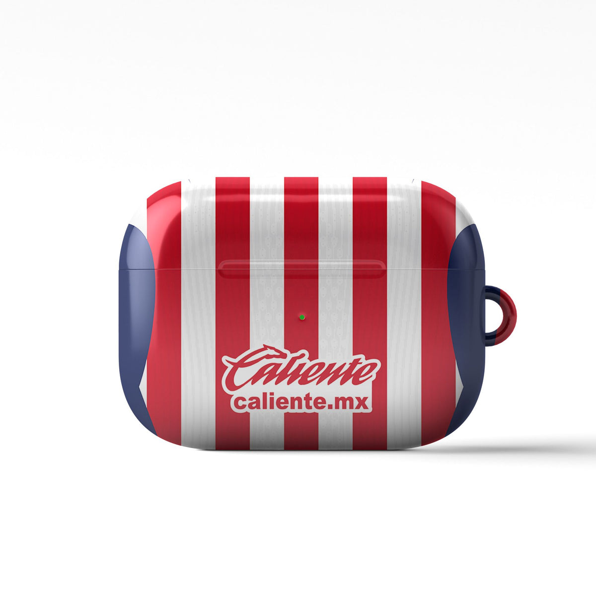 AirPods case with the Chivas Guadalajara 2026-27 Home football shirt design by RIPA Football