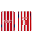 iPad case with the Chivas Guadalajara 2026-27 Home football shirt design by RIPA Football