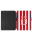 iPad case with the Chivas Guadalajara 2026-27 Home football shirt design by RIPA Football