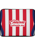 Laptop sleeve with the Chivas Guadalajara 2026-27 Home football shirt design by RIPA Football