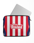 Laptop sleeve with the Chivas Guadalajara 2026-27 Home football shirt design by RIPA Football