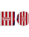 Mouse pad with the Chivas Guadalajara 2026-27 Home football shirt design by RIPA Football