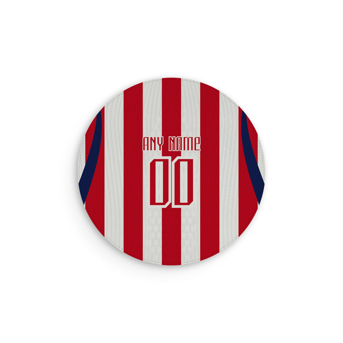 Mouse pad with the Chivas Guadalajara 2026-27 Home football shirt design by RIPA Football