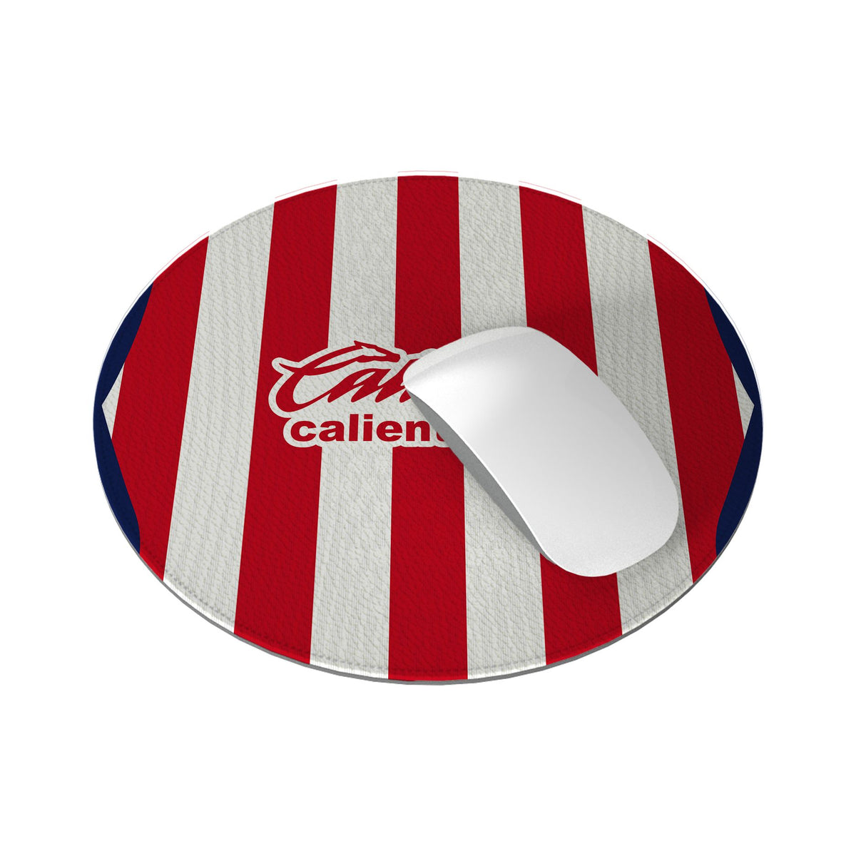 Mouse pad with the Chivas Guadalajara 2026-27 Home football shirt design by RIPA Football