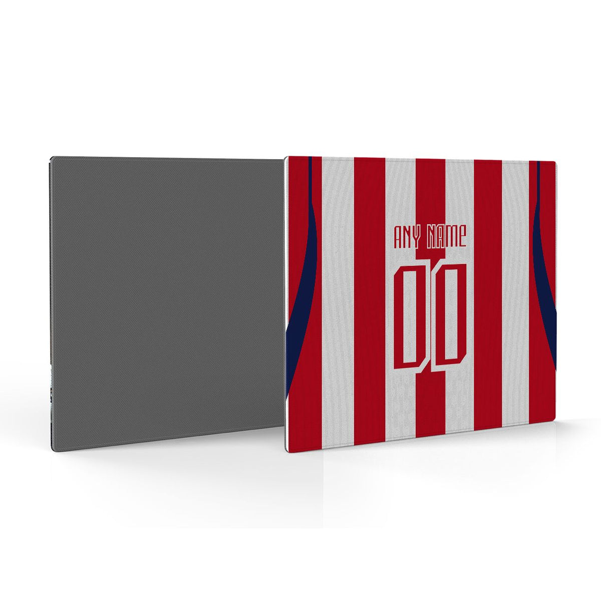 Mouse pad with the Chivas Guadalajara 2026-27 Home football shirt design by RIPA Football