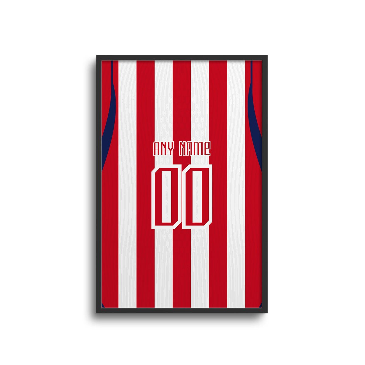 Print with the Chivas Guadalajara 2026-27 Home football shirt design by RIPA Football