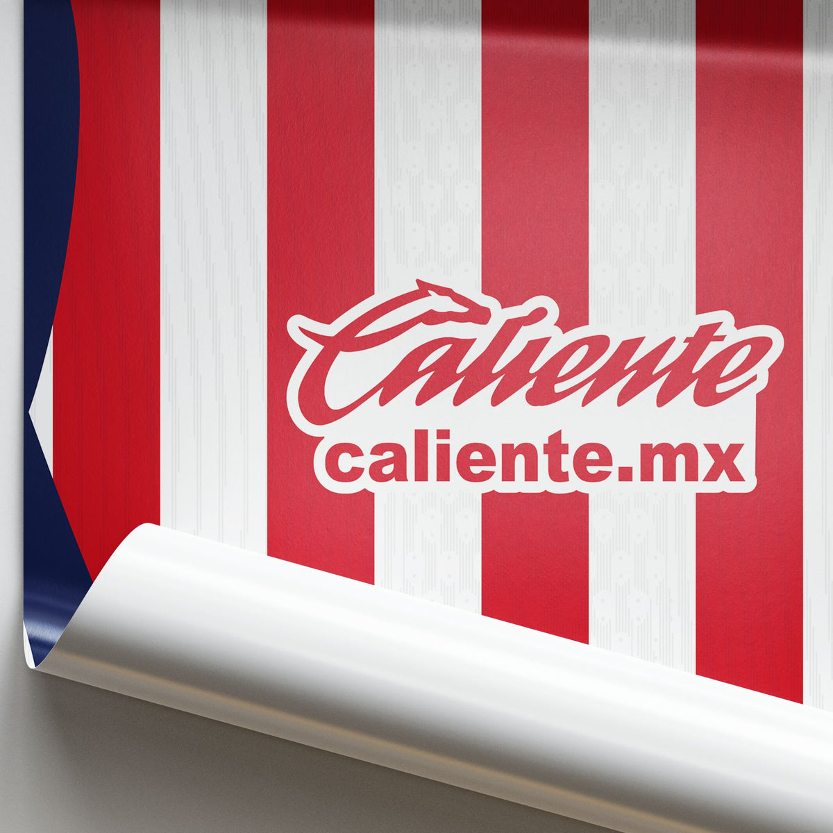Print with the Chivas Guadalajara 2026-27 Home football shirt design by RIPA Football