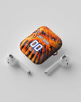 AirPods case with the Club América 2026-27 Prematch football shirt design by RIPA Football