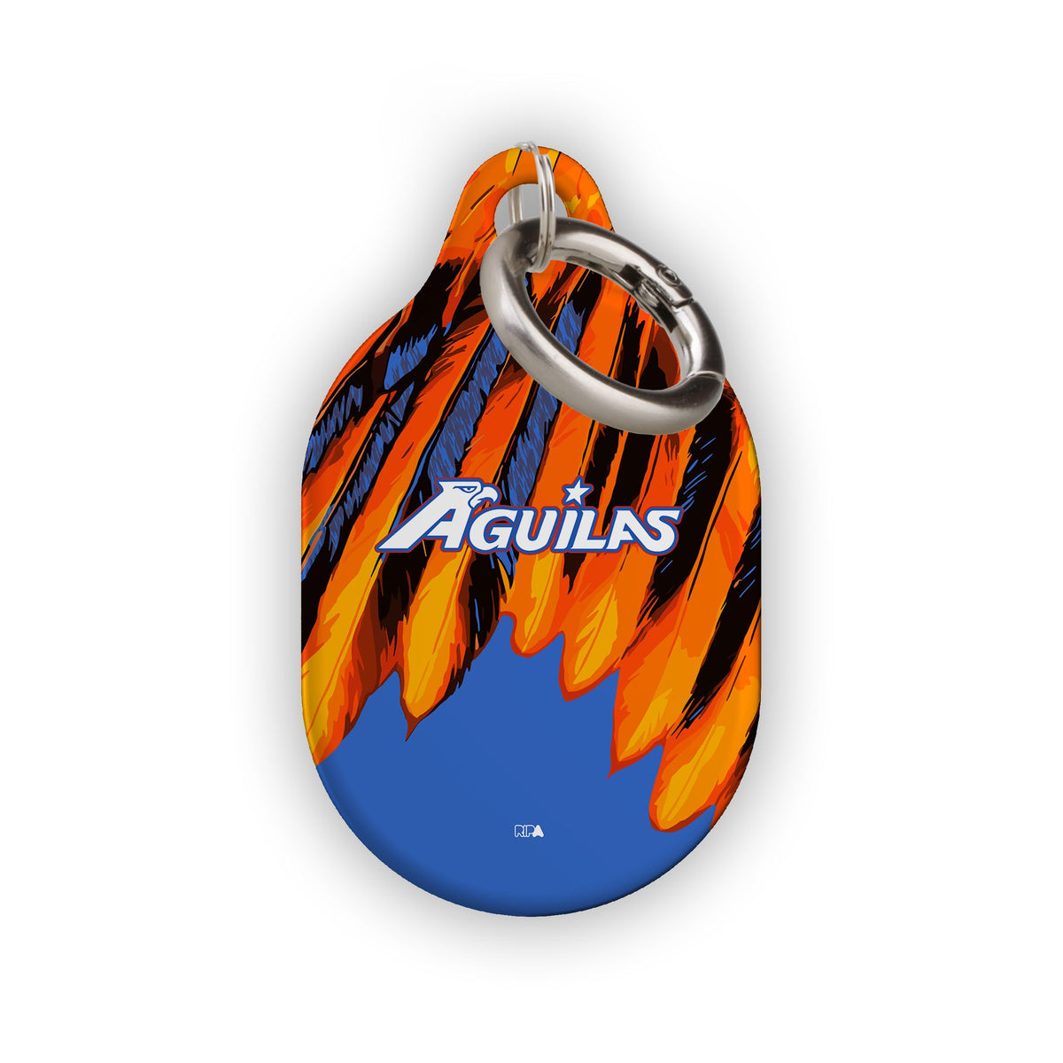AirTag holder with the Club América 2026-27 Prematch football shirt design by RIPA Football