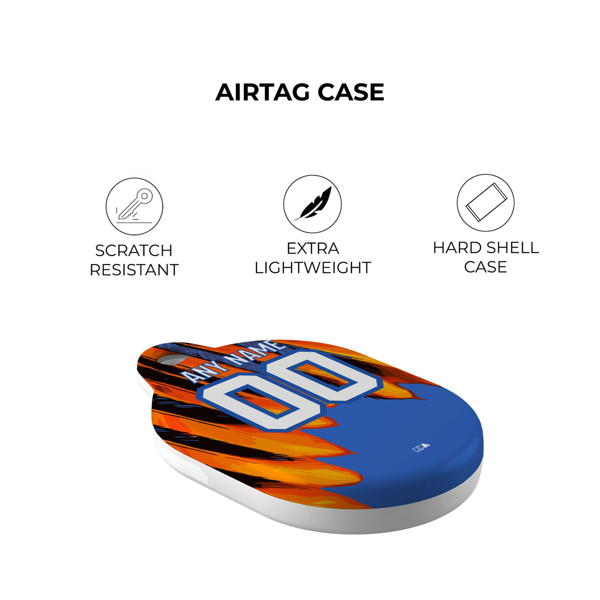 AirTag holder with the Club América 2026-27 Prematch football shirt design by RIPA Football