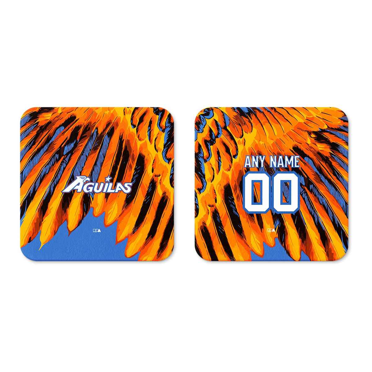 Coaster with the Club América 2026-27 Prematch football shirt design by RIPA Football