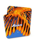 Coaster with the Club América 2026-27 Prematch football shirt design by RIPA Football