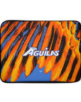 Laptop sleeve with the Club América 2026-27 Prematch football shirt design by RIPA Football