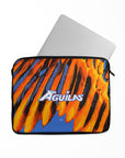 Laptop sleeve with the Club América 2026-27 Prematch football shirt design by RIPA Football