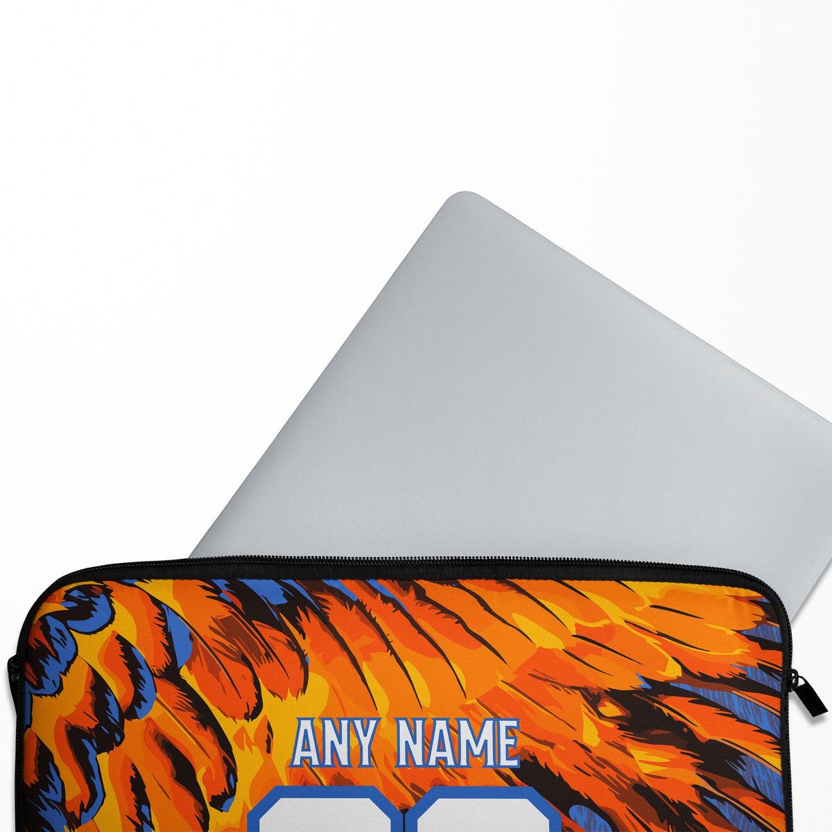 Laptop sleeve with the Club América 2026-27 Prematch football shirt design by RIPA Football